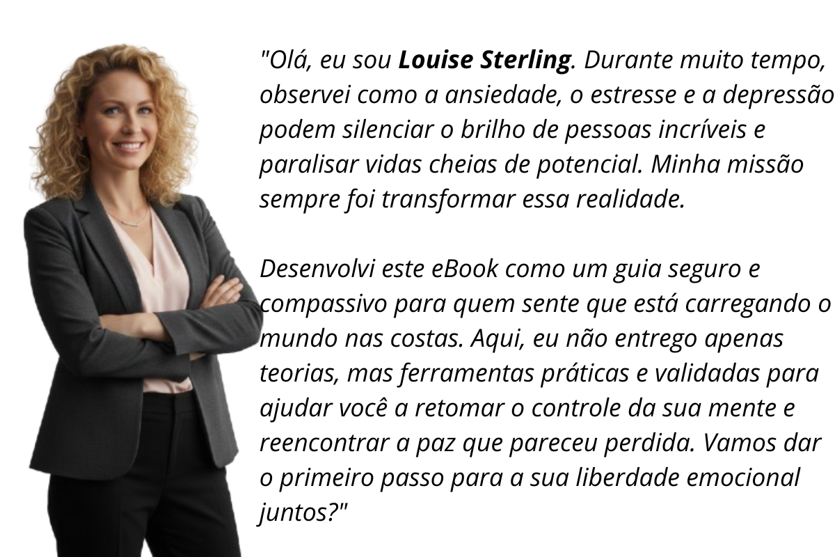 Capa do Ebook Superando e Entendendo Ansiedade, Estresse e Depressão